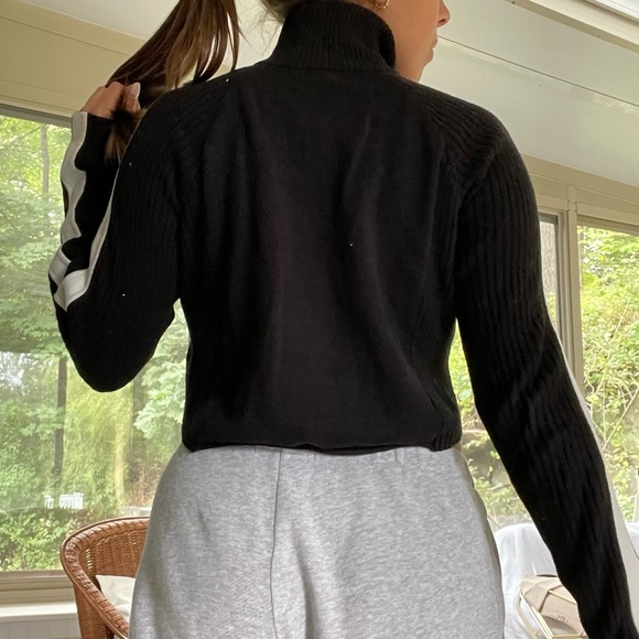 Brandy quarter zip sweater, one size fits all - Picture 3 of 3